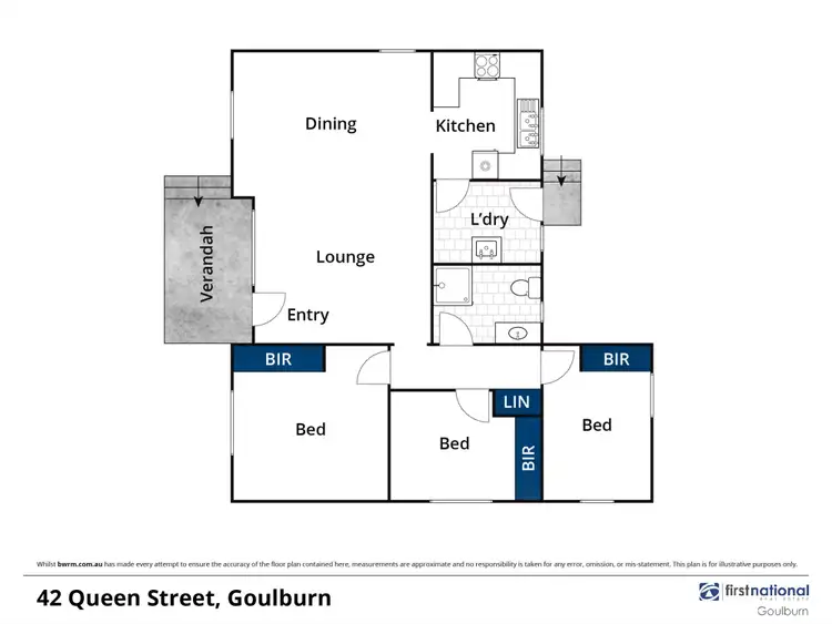 Floorplan of Homely house listing, 42 Queen Street, Goulburn NSW 2580