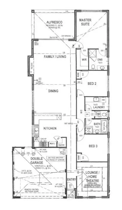 Floorplan of Homely house listing, 14 Gilman Court, Piara Waters WA 6112