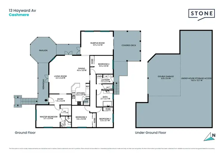Floorplan of Homely house listing, 13 Hayward Avenue, Cashmere QLD 4500