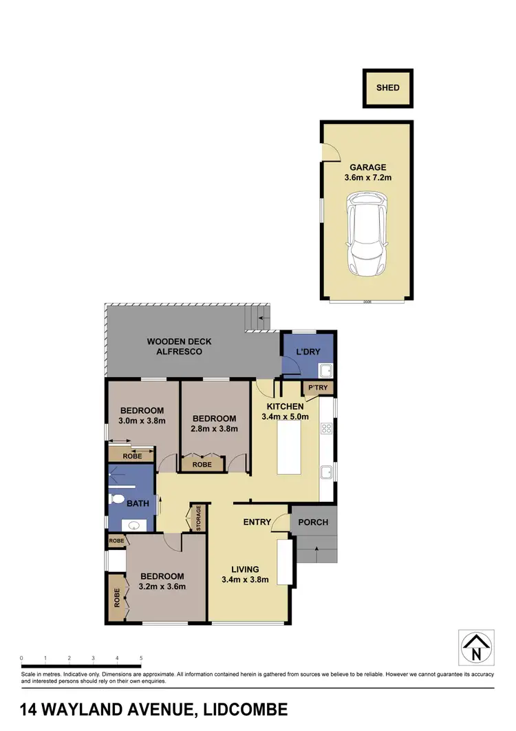 Floorplan of Homely house listing, 14 Wayland Avenue, Lidcombe NSW 2141
