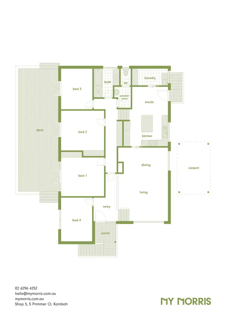 Floorplan of Homely house listing, 35 Damala Street, Waramanga ACT 2611