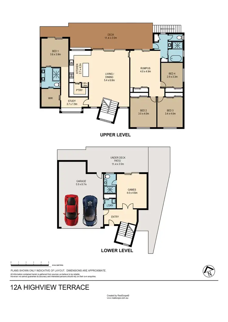 Floorplan of Homely house listing, 12a Highview Terrace, Daisy Hill QLD 4127