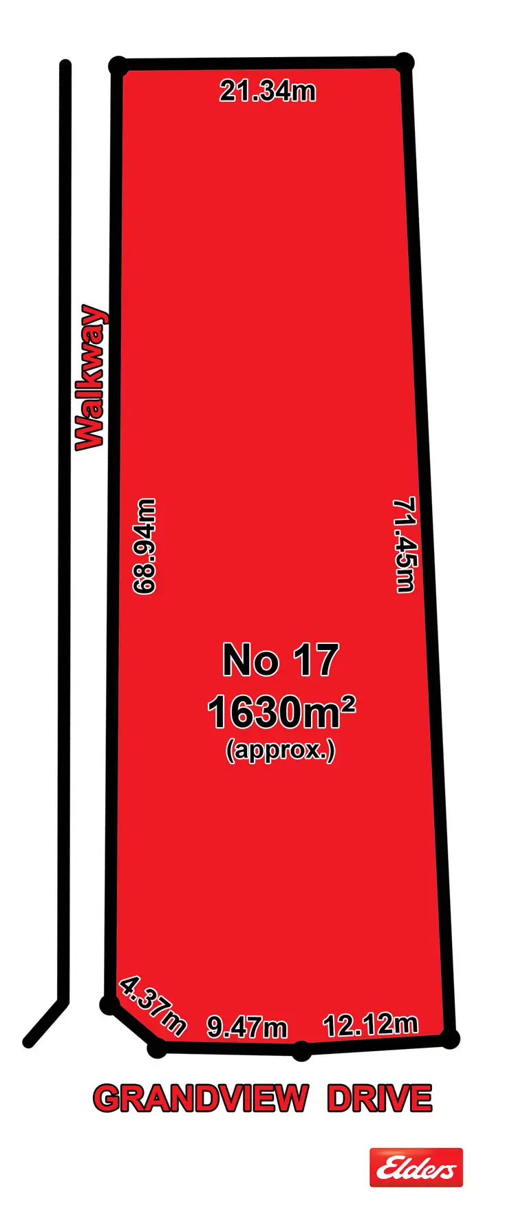 Floorplan of Homely land listing, 17 Grandview Drive, Clayton Bay SA 5256