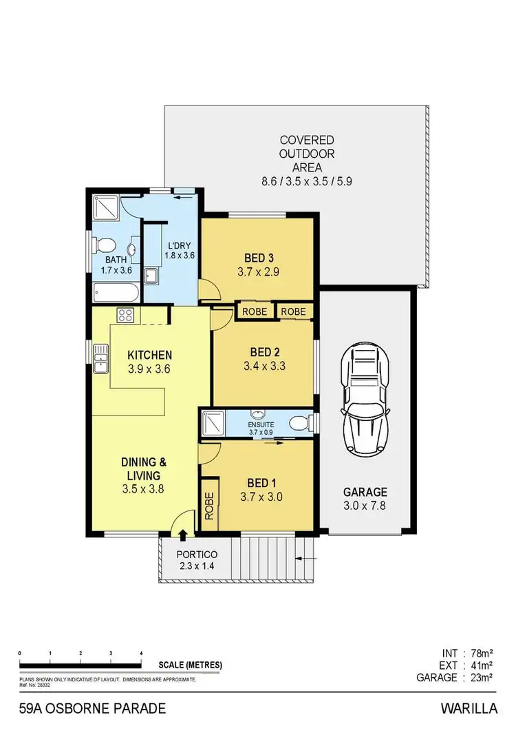 Floorplan of Homely house listing, 59A Osborne Parade, Warilla NSW 2528