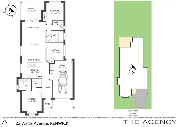 Floorplan of Homely house listing, 22 Wallis Avenue, Renwick NSW 2575