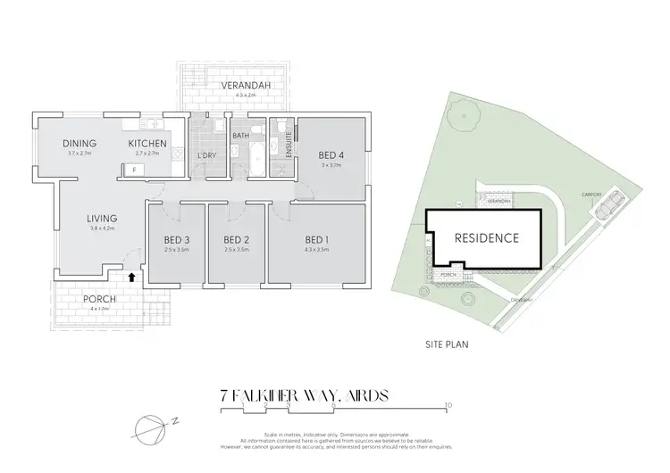 Floorplan of Homely house listing, 7 Falkiner Way, Airds NSW 2560