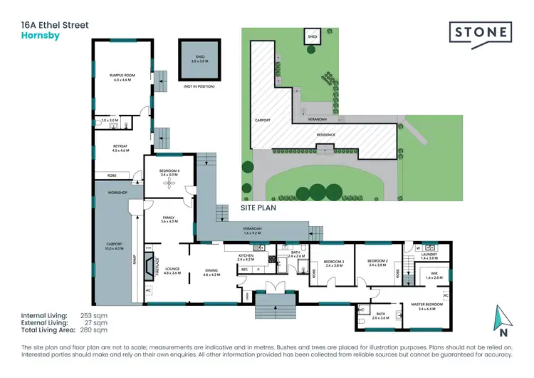 Floorplan of Homely house listing, 16a Ethel Street, Hornsby NSW 2077