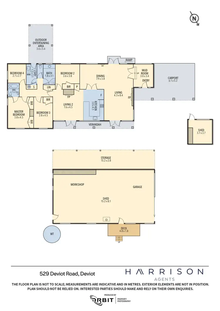 Floorplan of Homely house listing, 529 Deviot Road, Deviot TAS 7275
