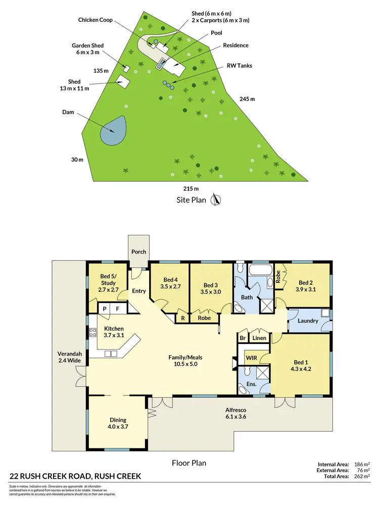 Floorplan of Homely house listing, 22 Rush Creek Road, Rush Creek QLD 4521