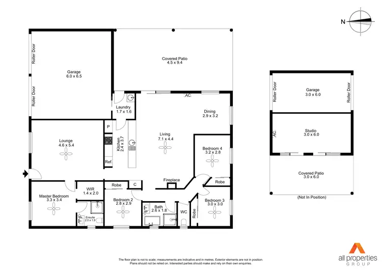 Floorplan of Homely house listing, 13 Cadagi Close, Cedar Vale QLD 4285