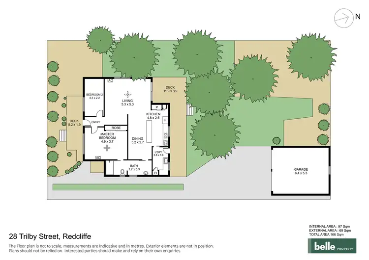 Floorplan of Homely house listing, 28 Trilby Street, Redcliffe QLD 4020