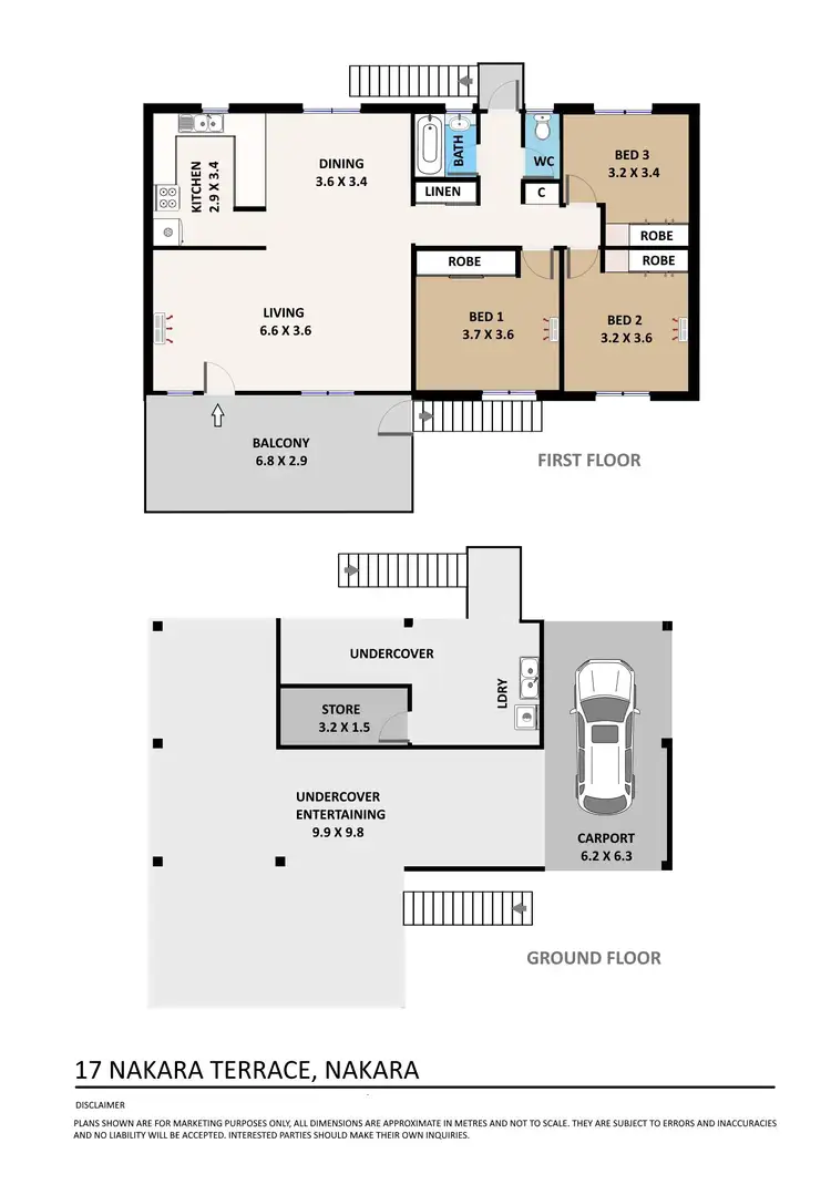 Floorplan of Homely house listing, 17 Nakara Terrace, Nakara NT 810