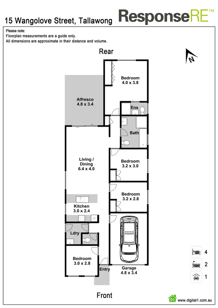 Floorplan of Homely house listing, 15 Wangolove Street, Schofields NSW 2762