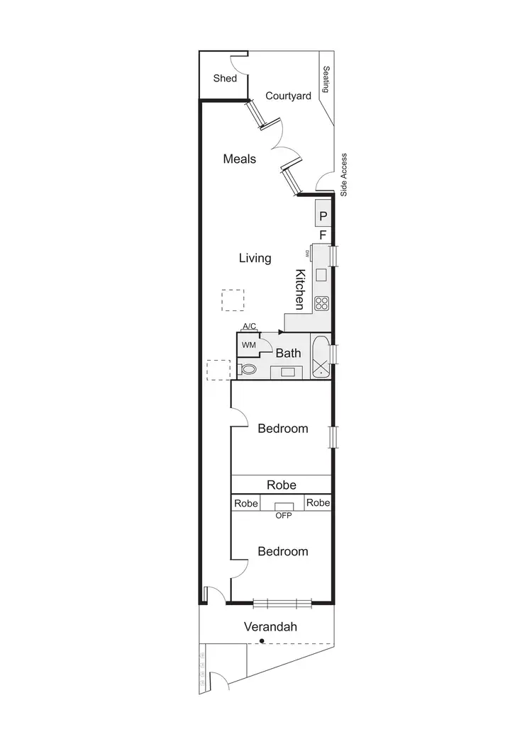 Floorplan of Homely house listing, 25 Raglan Street, Port Melbourne VIC 3207