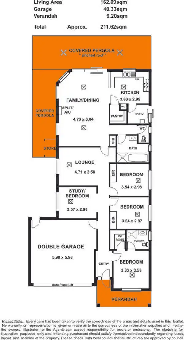 Floorplan of Homely house listing, 8 Hamilton Place, Mawson Lakes SA 5095