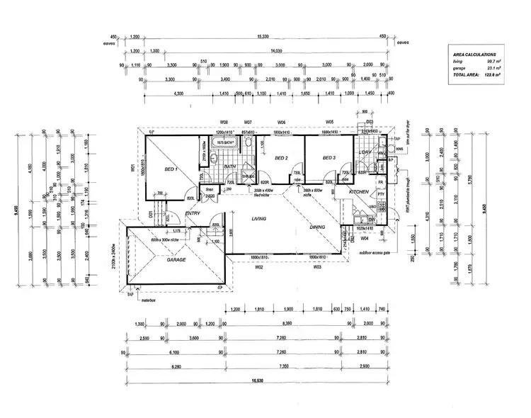 Floorplan of Homely house listing, 13 Ingrid Close, North Shields SA 5607