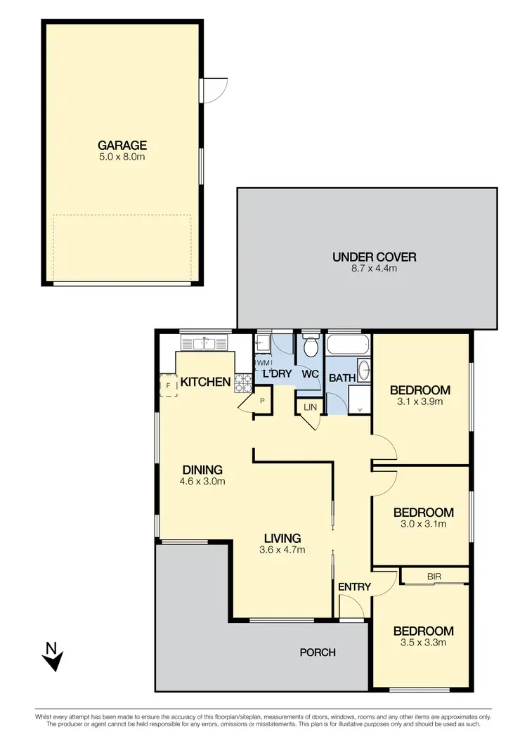 Floorplan of Homely house listing, 15 Mawson Avenue, Deer Park VIC 3023