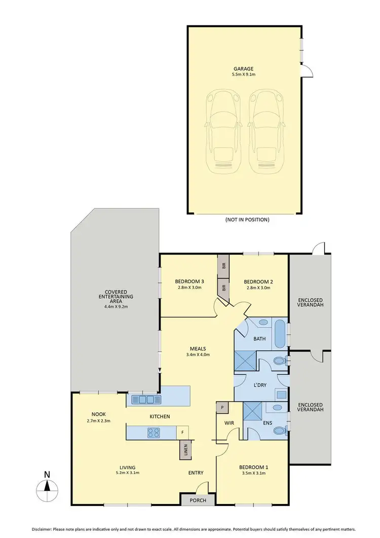 Floorplan of Homely house listing, 22 The Boulevard, Gisborne VIC 3437