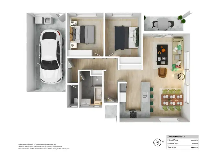 Floorplan of Homely villa listing, 5/61 Gillies Street, Rutherford NSW 2320