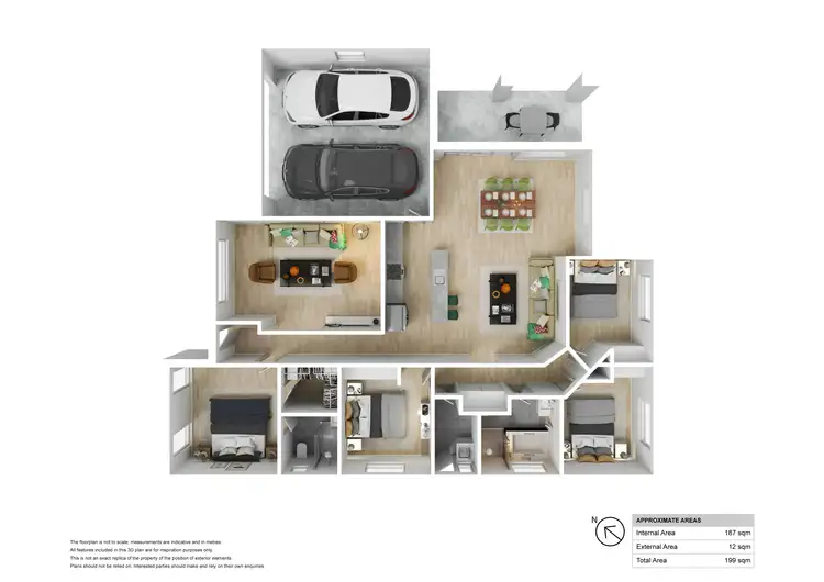 Floorplan of Homely house listing, 4 Corner Close, East Maitland NSW 2323