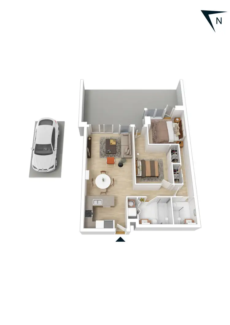 Floorplan of Homely apartment listing, 5/30 La Scala Avenue, Maribyrnong VIC 3032
