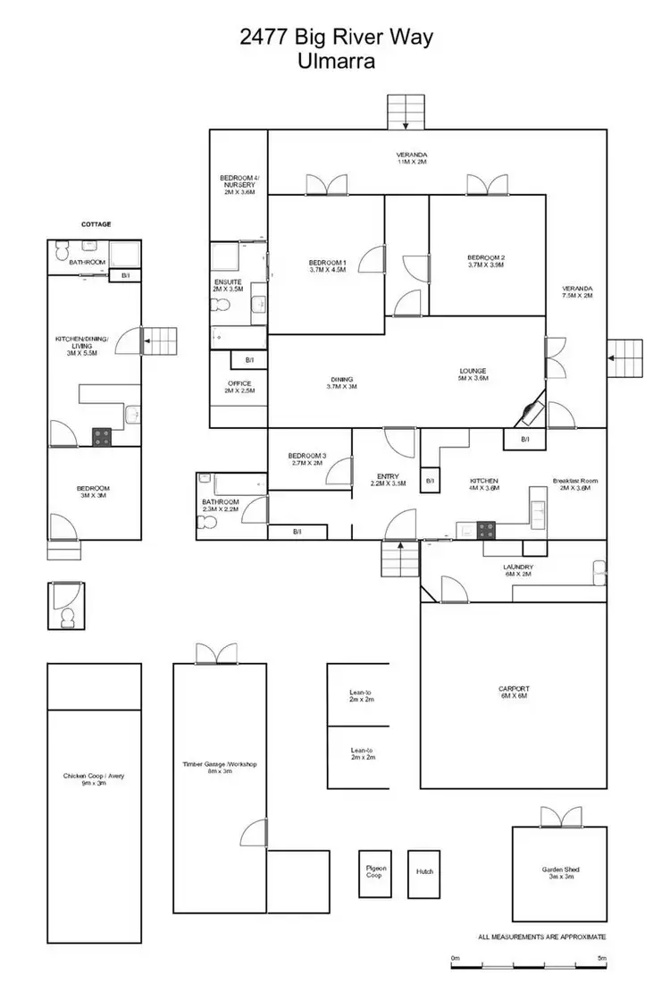 Floorplan of Homely house listing, 2477 Big River Way, Ulmarra NSW 2462