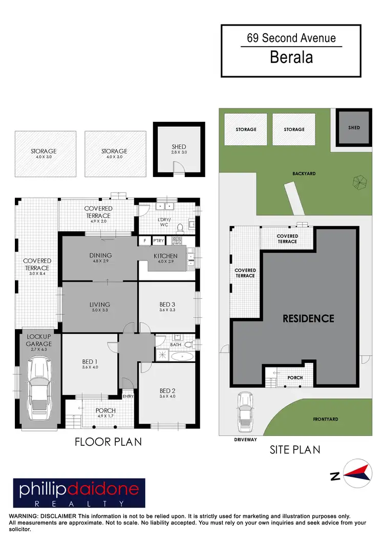 Floorplan of Homely house listing, 69 Second Avenue, Berala NSW 2141