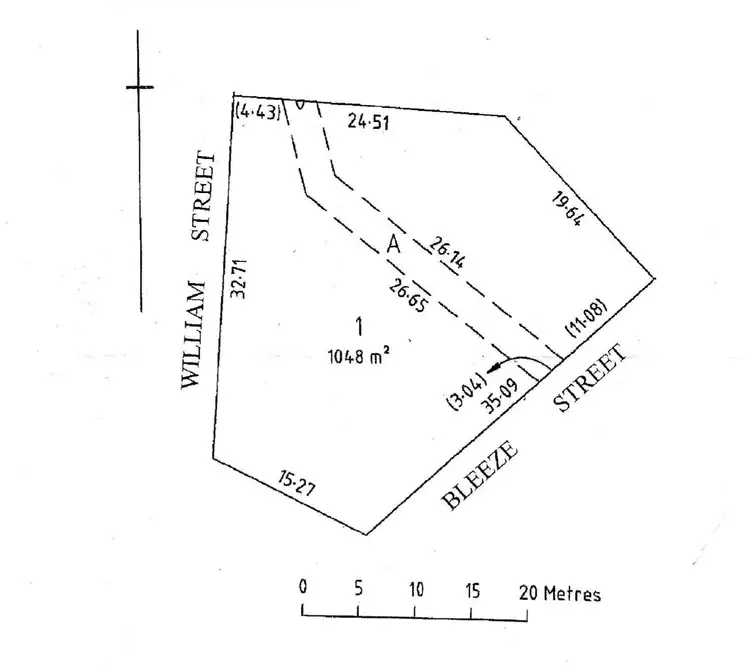 Floorplan of Homely land listing, 17 William Street, Birdwood SA 5234