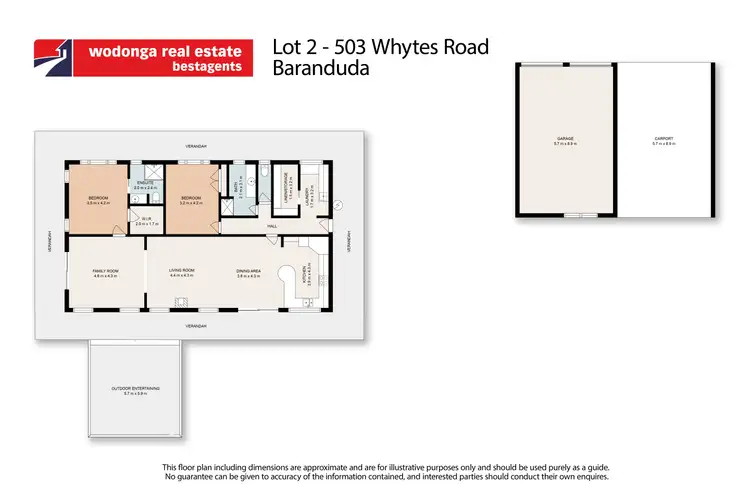 Floorplan of Homely land listing, LOT Lot 2, 143 Chapples Road, Baranduda VIC 3691