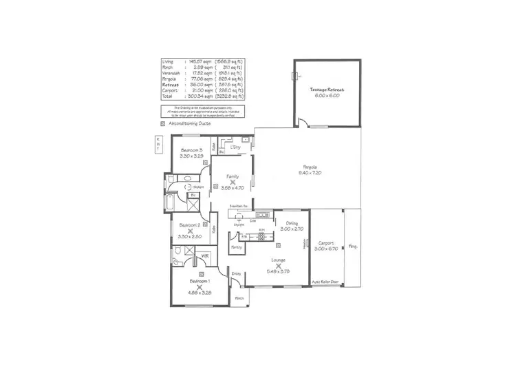 Floorplan of Homely house listing, 15 Lukin Avenue, Paralowie SA 5108