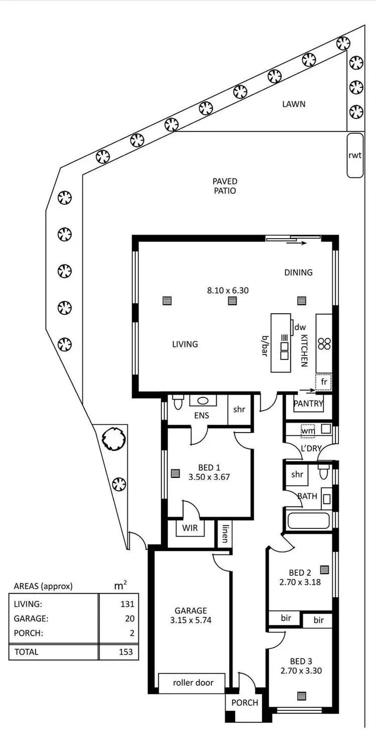 Floorplan of Homely house listing, 15 Wattle Avenue, Dry Creek SA 5094
