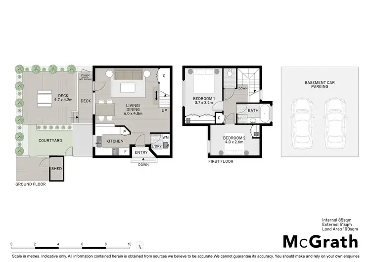 Floorplan of Homely unit listing, 7/6 Howard Street, Box Hill VIC 3128