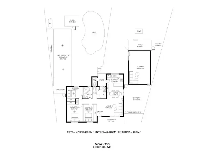 Floorplan of Homely house listing, 6 Amos Court, Morphett Vale SA 5162