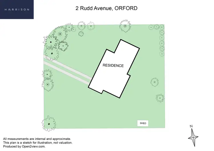 Floorplan of Homely house listing, 2 Rudd Avenue, Orford TAS 7190