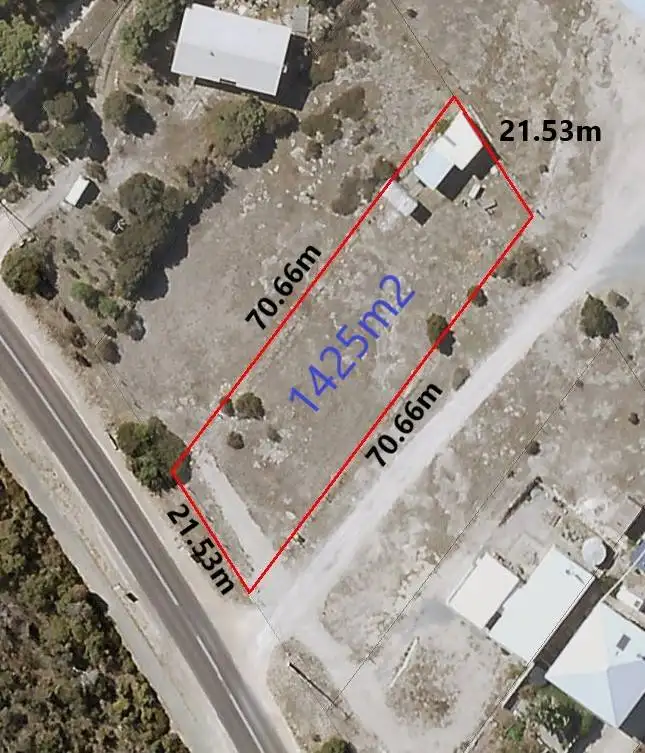 Floorplan of Homely land listing, 32 Flinders Highway, Elliston SA 5670
