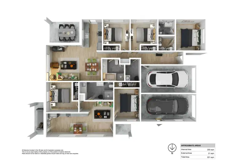 Floorplan of Homely semi-detached listing, 22 Shortland Drive, Aberglasslyn NSW 2320