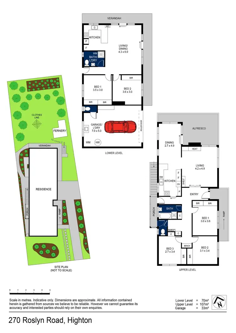 Floorplan of Homely house listing, 270 Roslyn Road, Highton VIC 3216