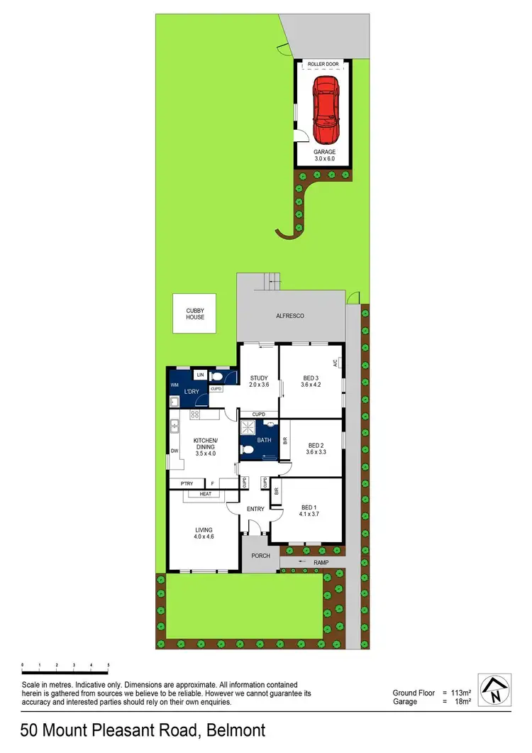 Floorplan of Homely house listing, 50 Mt Pleasant Road, Belmont VIC 3216