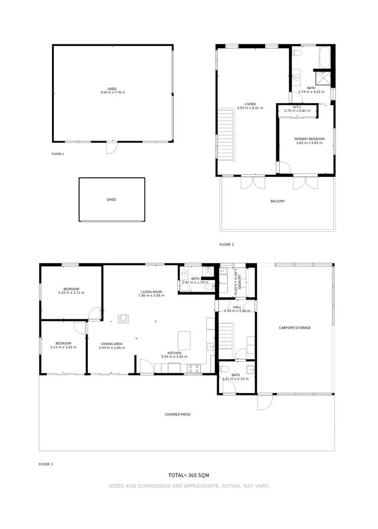 Floorplan of Homely rural property listing, 6 Andrews Road, Barrine QLD 4872