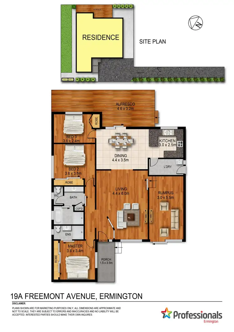 Floorplan of Homely house listing, 19A Fremont Avenue, Ermington NSW 2115
