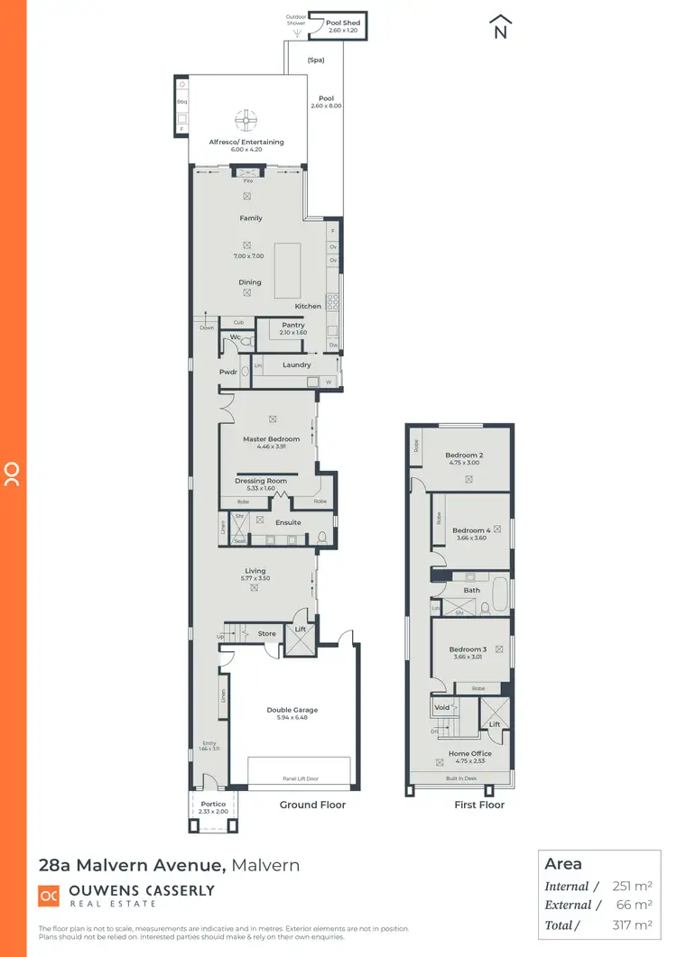 Floorplan of Homely house listing, 28a Malvern Avenue, Malvern SA 5061