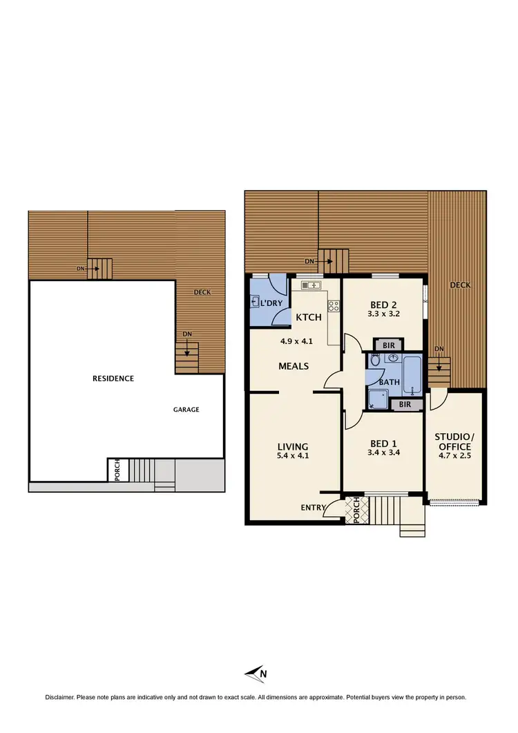 Floorplan of Homely unit listing, 7/54 St Vigeons Road, Reservoir VIC 3073