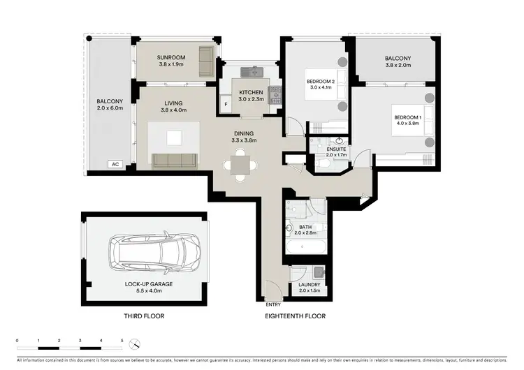 Floorplan of Homely apartment listing, 90/25 Park Road, Hurstville NSW 2220