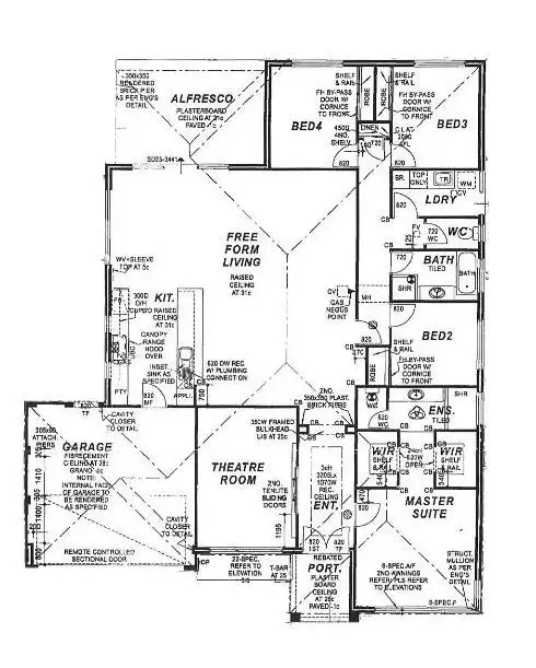Floorplan of Homely house listing, 9 Dornoch Way, Canning Vale WA 6155