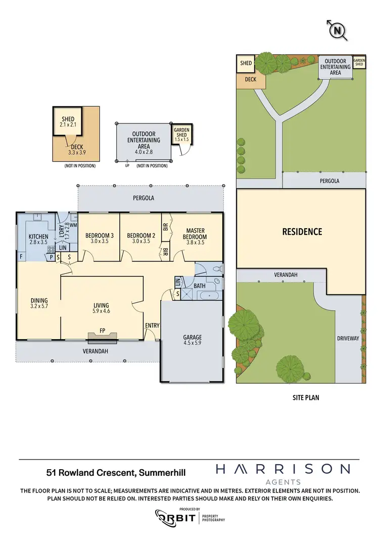 Floorplan of Homely house listing, 51 Rowland Crescent, Summerhill TAS 7250