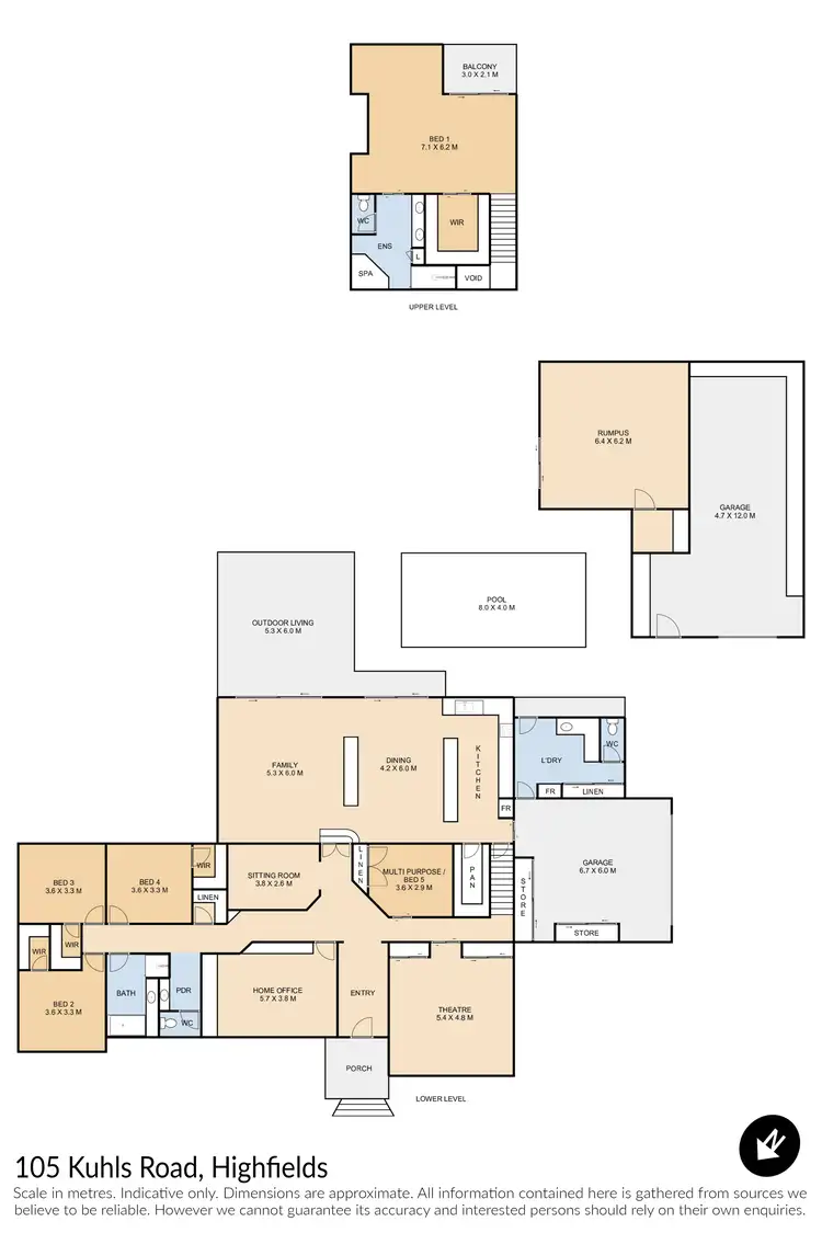 Floorplan of Homely house listing, 105 Kuhls Road, Highfields QLD 4352