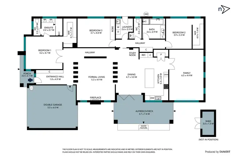 Floorplan of Homely house listing, 19 Barbers Drive, South Morang VIC 3752