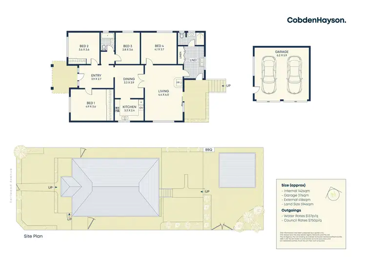 Floorplan of Homely house listing, 30 Earlwood Avenue, Earlwood NSW 2206