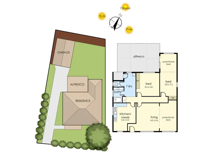 Floorplan of Homely house listing, 31 Whitewood Street, Frankston North VIC 3200