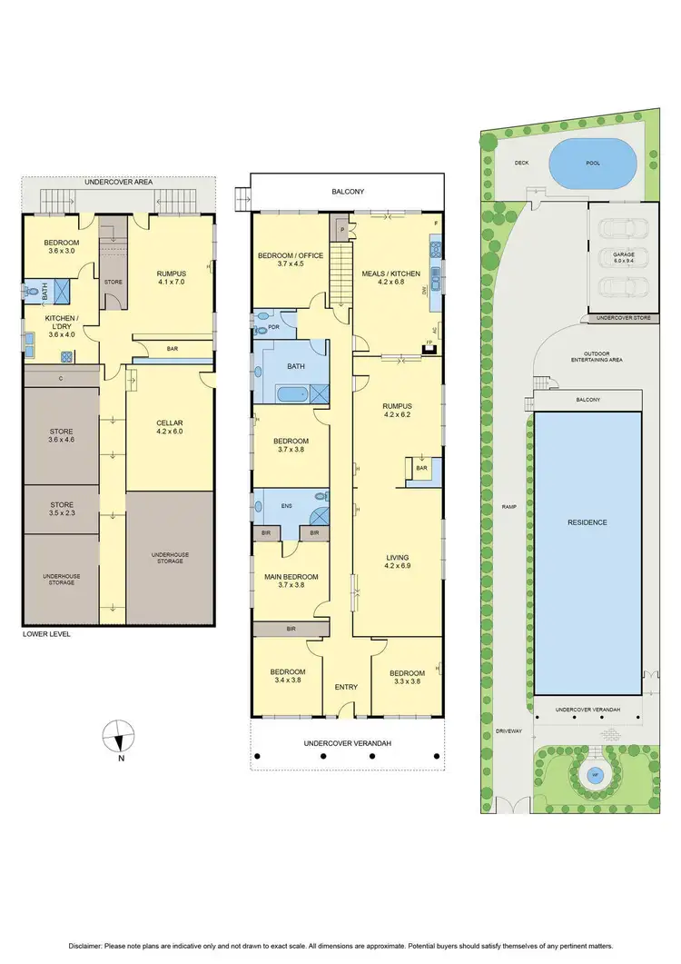 Floorplan of Homely house listing, 71 New Road, Oak Park VIC 3046
